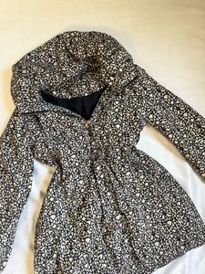 Patterned Hooded Jacket
