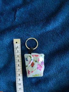 Floral Diaper Keychain