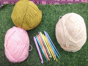 Olivia Yarn🧶 Crochet Hooks And Cotton