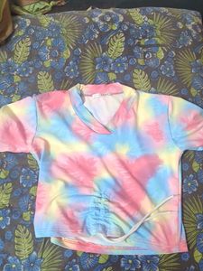 Tie-dye Crop Top