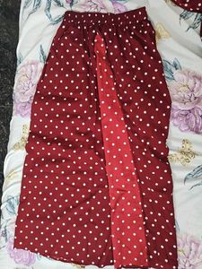 western top and skirt set