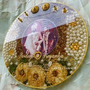 Resin Wedding Varmala Preservation 💐