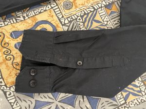 Classic Black Long Sleeve Shirt