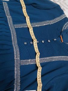 Elegant Blue Embroidered Kurta
