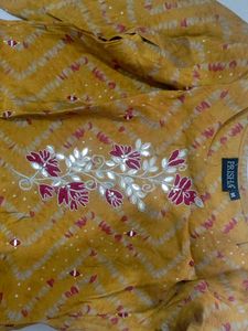 💛 Elegant Mustard Kurta – Festive &amp; Everyday Chi