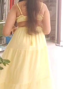 Newme Butter Yellow Dress