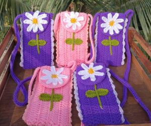Crochet Bag For Mobile 🧶