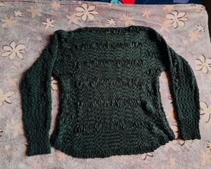 Soft Mesh Woolen Sweatshirt(unused)