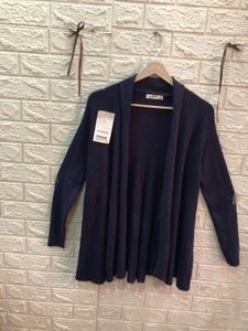 Elegant Navy Blue Cardigan🎗️🌷