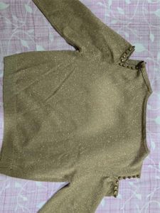 Gold Shimmer Top