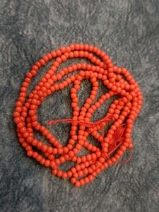 Coral Beaded Necklace