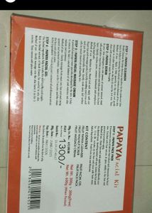 Lotus Papaya Facial Kit