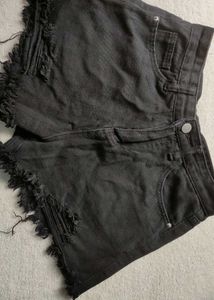 Jeans Half pant For Girls