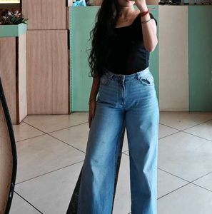 Light Wash Denim Jeans