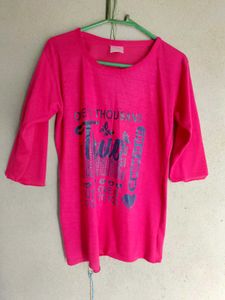 Pink Graphic Tee