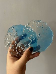 pack of three Resin Coasters