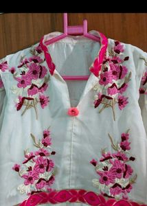 Pink Floral Gown