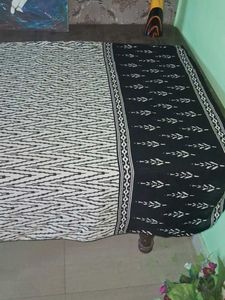 Black &amp; White Print Dress