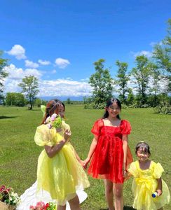 Customized Organza Mini Dress