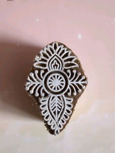 Handmade Wooden Textile Stamp Blocks (Set of 3)