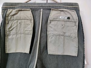 Color PLUS Casual Grey Pants