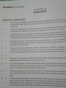 Assertion Reason Biology (Neet Ug)