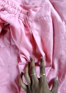 Pink Embroidered Kurta Set