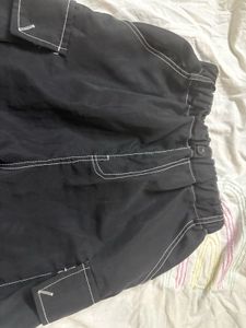 Black Cargo Shorts