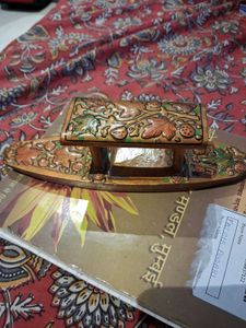 Handcrafted Wooden Decorative kashmiri   Boat