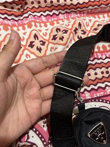 Prada And Savana Black Dupe Sling Bag