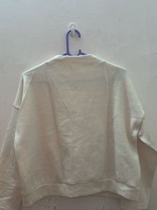 Cream Button-Up Cardigan