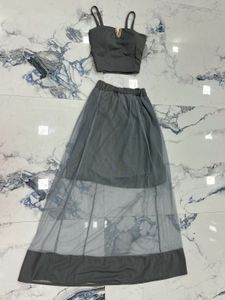 Skirt Top Set
