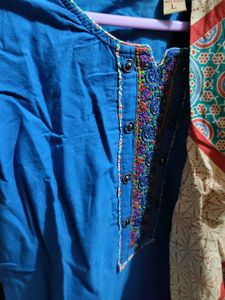 Blue Kurta Set &amp; Dupatta