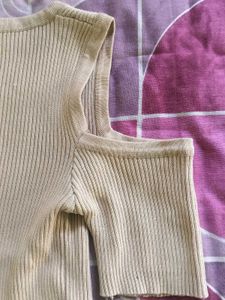 Cute Cold Shoulder Top