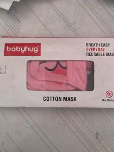 3 Unused Cotton Masks