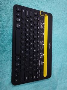 Logitech K480 Wireless Multi-Device Keyboard For Windows, Macos, Ipados, Android Or Chrome Os, Bluetooth, Compact, Compatible With Pc, Mac, Laptop, Smartphone, Tablet - Black