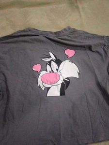 Sylvester the Cat Heart T-Shirt