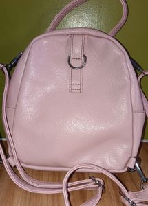 Rhinestone Mini Convertible Backpack/Handbag