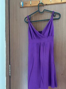 Pretty Purple Noodle Strap One Peice Perfect