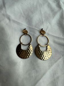 Beautiful Golden Western Earrings