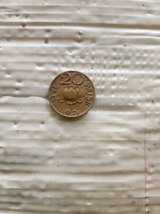 20 Paise Coins P G
