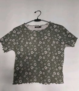 Floral Crop Top