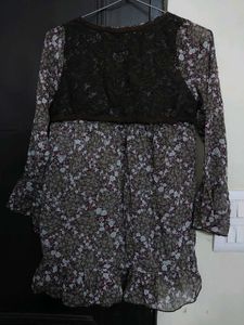 Cottagecore Mesh Top