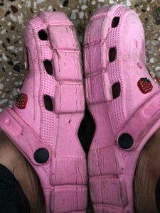 Beautiful Pink Clogs For Women In 39 Number