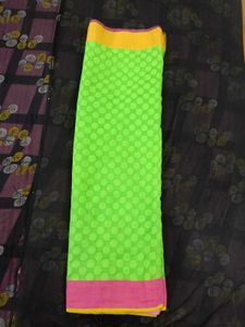 Green Saree