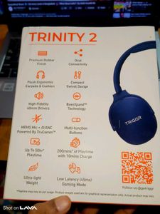 Triggr Blue Wireless Headphones