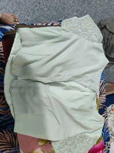 Elegant Embroidered Indian Saree