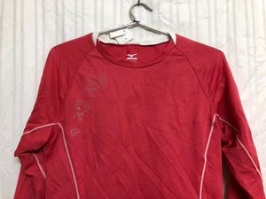 Mizuno Pink Long Sleeve T Shirt