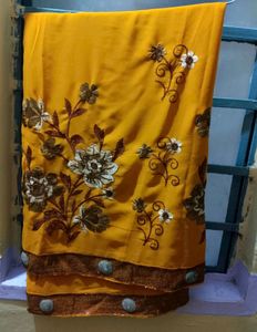 Yellow Saree