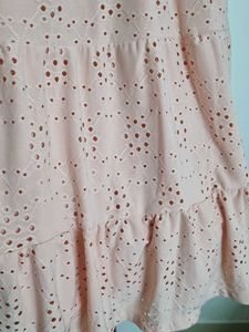 Peach Dress